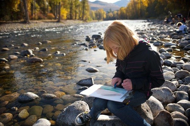 Students outdoors